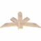 Ekena Millwork Alberta Smooth Timber Gable Bracket, Douglas Fir, 48"W x 28"H x 1 1/2"D x 5 1/2"F, 14/12 Pitch GBW048X28X0206ALB00SDF - alternate 2